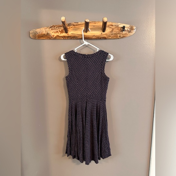 Loft sleeveless mini dress - Navy and lilac - XS - Picture 4 of 4